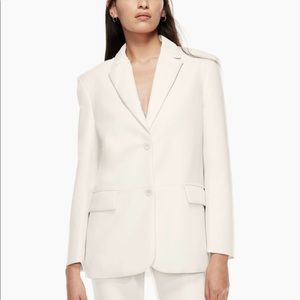 Aritzia Wilfred Memories Leather Blazer